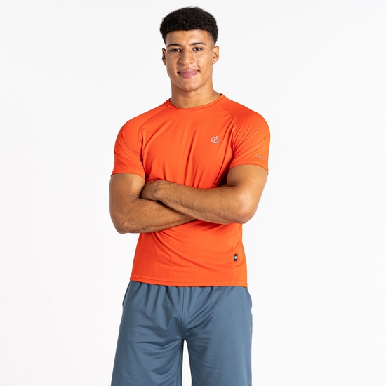 Men's Accelerate Fitness T-Shirt Trailblaze Red