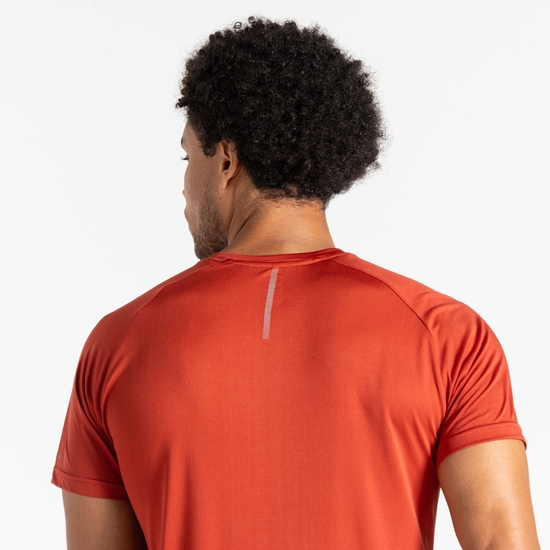 Herren Accelerate Fitness-T-Shirt Rot