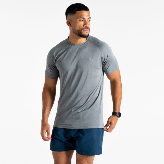 T-shirt de fitness Homme Accelerate Gris