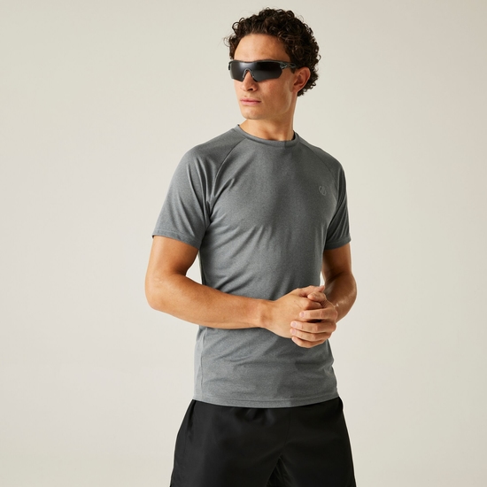 Dare 2b - Men's Accelerate Fitness T-Shirt Lead Grey
