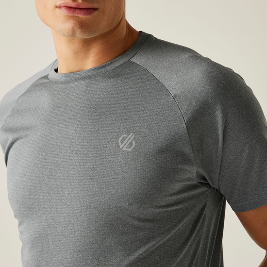 Dare 2b - Men's Accelerate Fitness T-Shirt Lead Grey