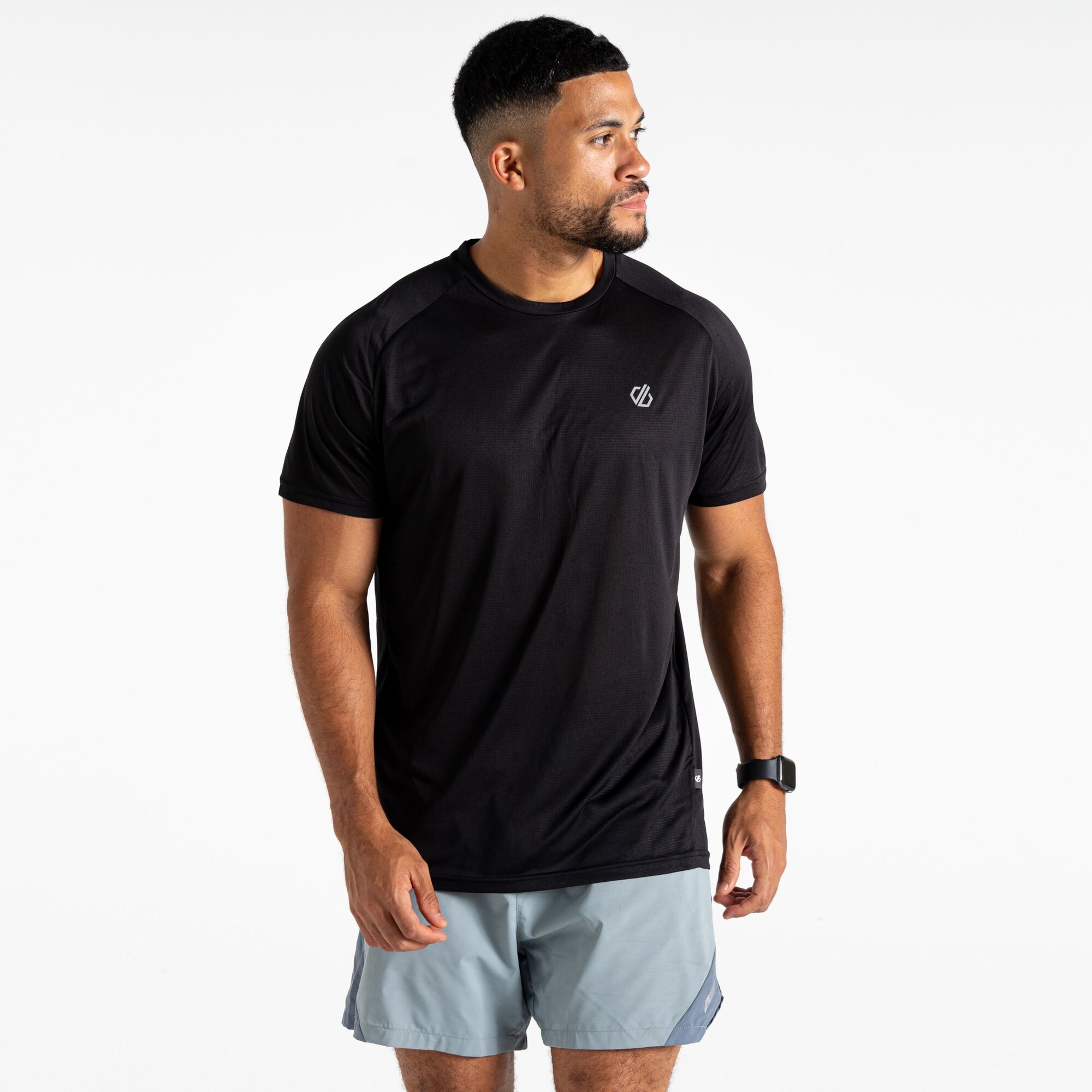Dare 2B Men's Black Accelerate Fitness T-Shirt Size: S