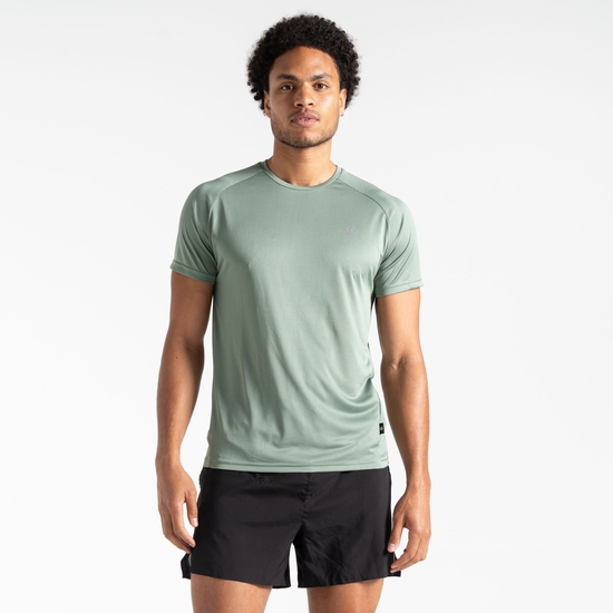 Herren Accelerate Fitness-T-Shirt Grün