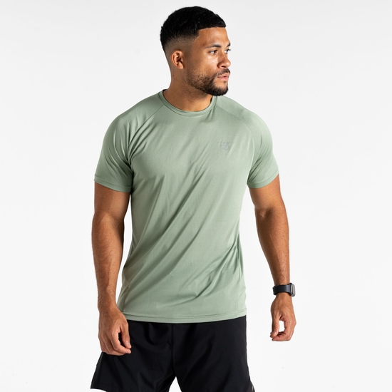 T-shirt de fitness Homme Accelerate Vert