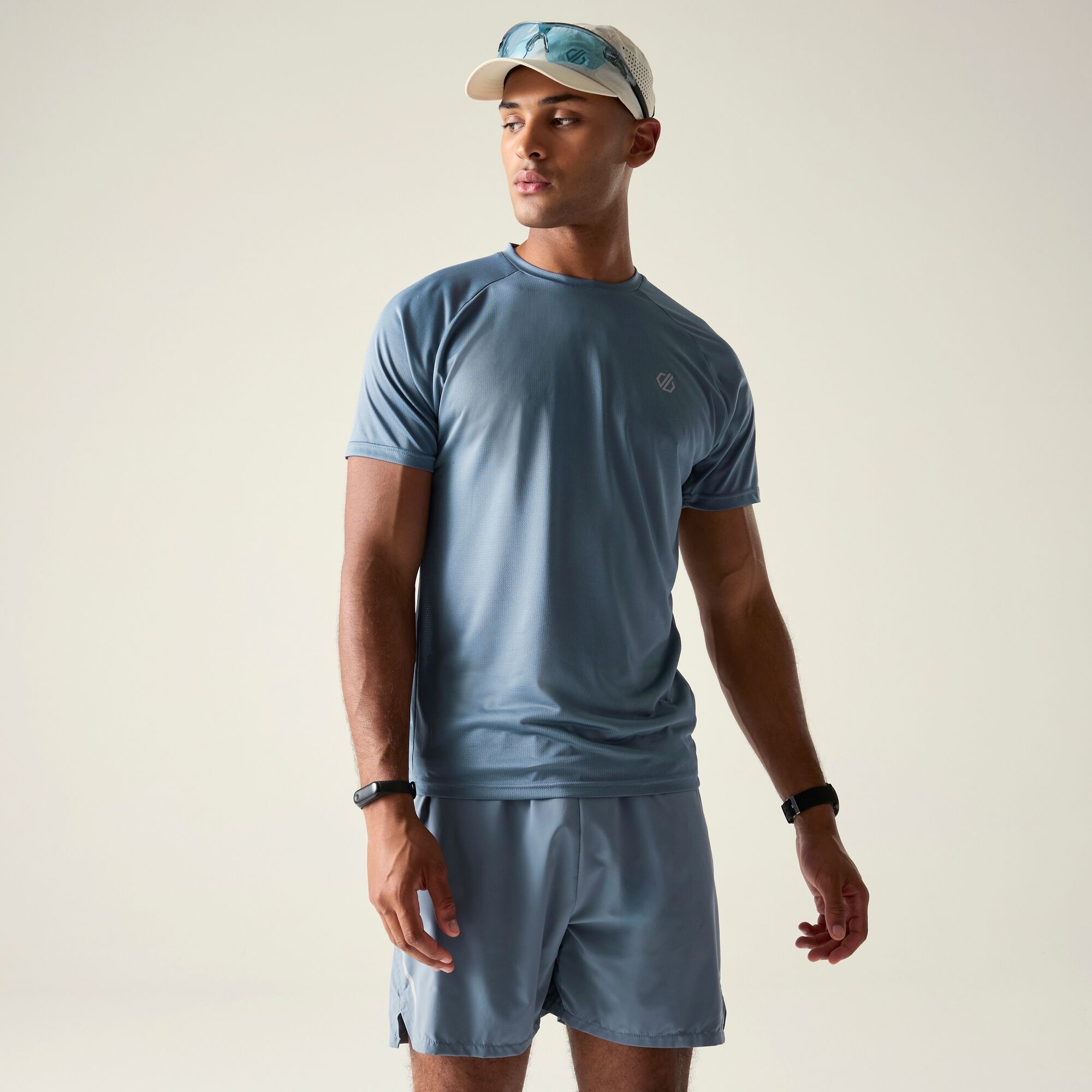 Dare 2B Men's Blue Accelerate Fitness T-Shirt Size: S