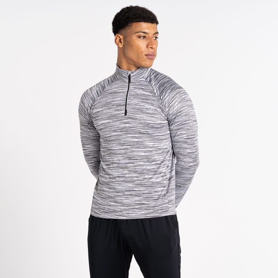 Men's Accelerate Fitness Jersey  Ash Grey