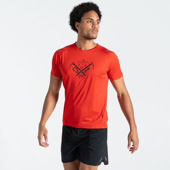 Men's Tech T-Shirt Seville Red