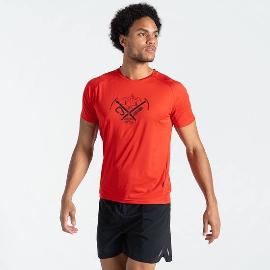 T-Shirt homme Tech Rouge