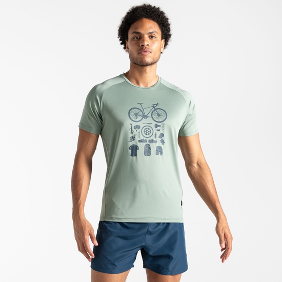 Men's Tech T-Shirt Lilypad Green