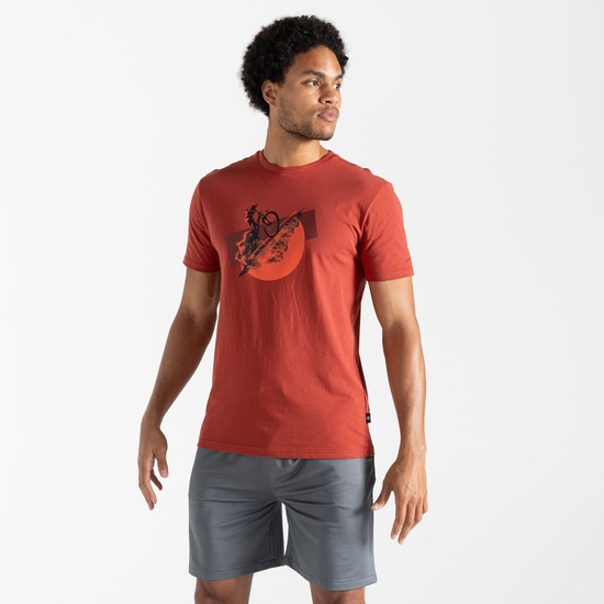 Herren Movement II T-Shirt Rot