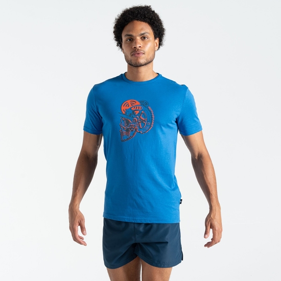 Men's Movement II T-Shirt Athletic Blue