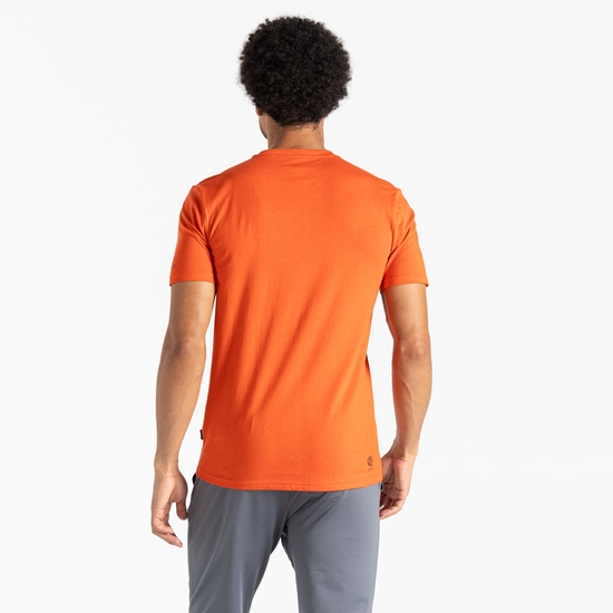 Herren Movement II T-Shirt Orange