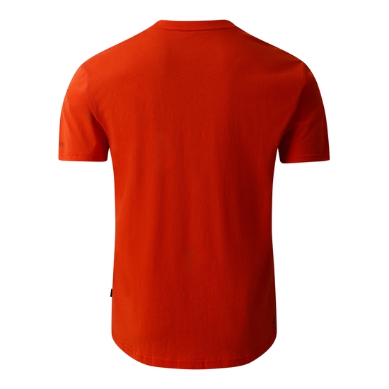 Herren Movement II T-Shirt Orange
