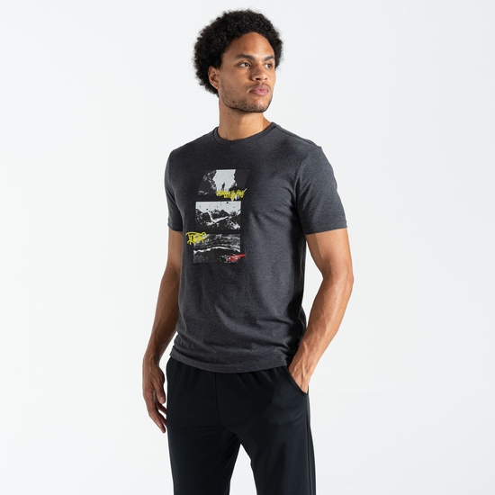 Men's Movement II T-Shirt Charcoal Marl