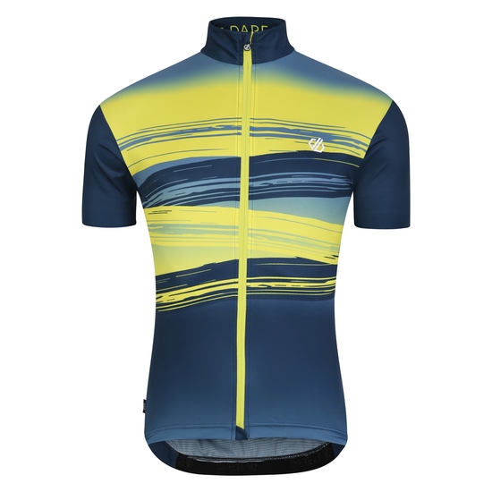 Herren AEP Pedal Kurzarmtrikot Blau