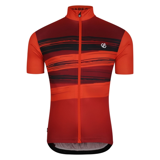 Herren AEP Pedal Kurzarmtrikot Rot