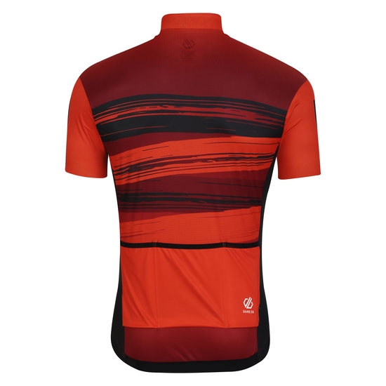 Herren AEP Pedal Kurzarmtrikot Rot