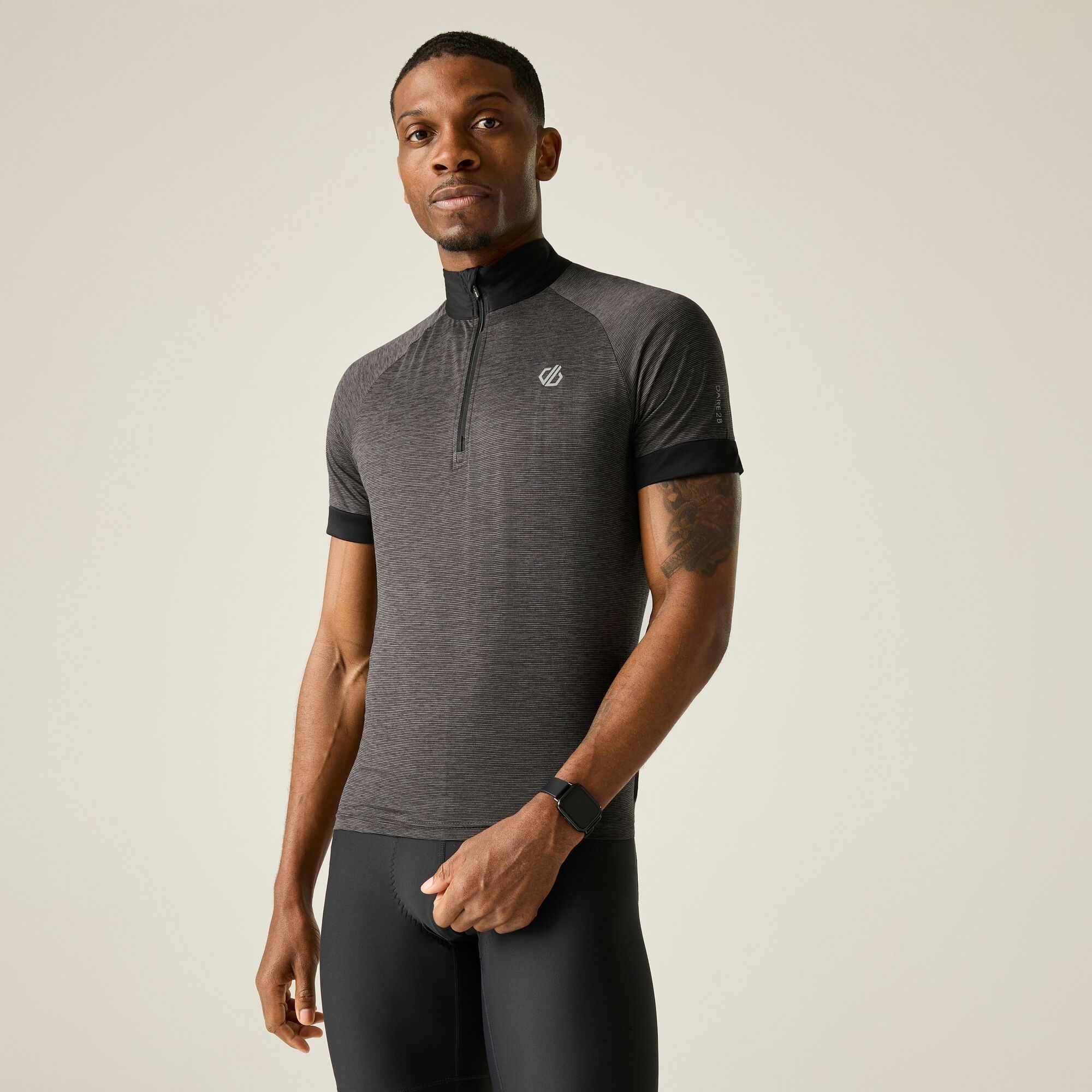 Dare 2b Men's Pedal It Out Ii Jersey Black, Size, Xxxl