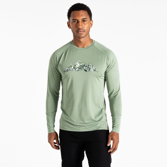 Men's Tech Long Sleeve II T-Shirt Hedge Green 