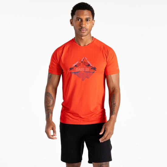 Herren Tech II T-Shirt Rot