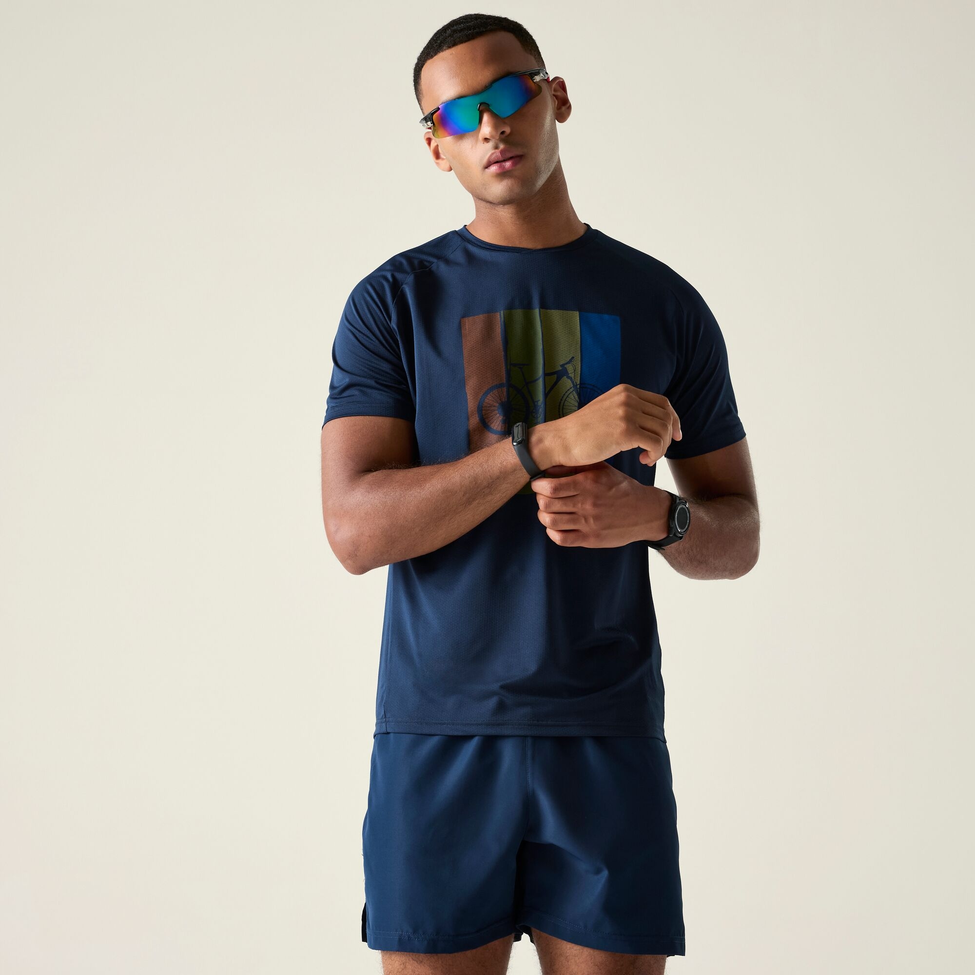 Dare 2B Men's Blue Tech Ii T-Shirt Size: S