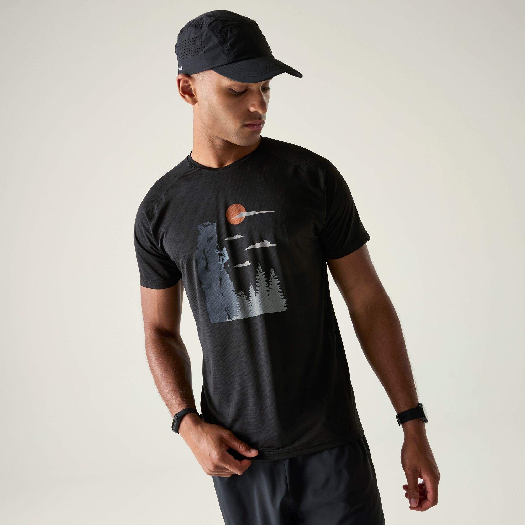 Dare 2B Men's Black Tech Ii T-Shirt Size: Xl