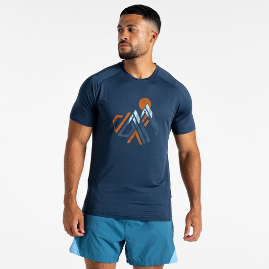Men's Tech II T-Shirt Moonlight Denim