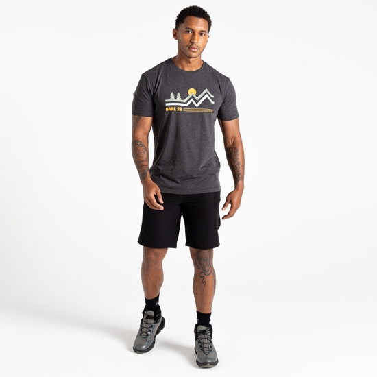 T-shirt Movement III pour homme Gris