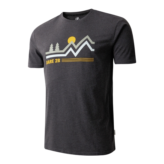 T-shirt Movement III pour homme Gris