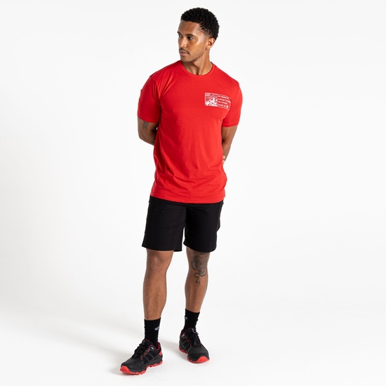 Herren Movement III T-Shirt Rot