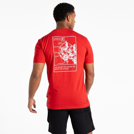 Herren Movement III T-Shirt Rot