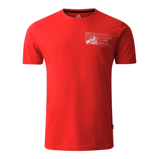 Herren Movement III T-Shirt Rot