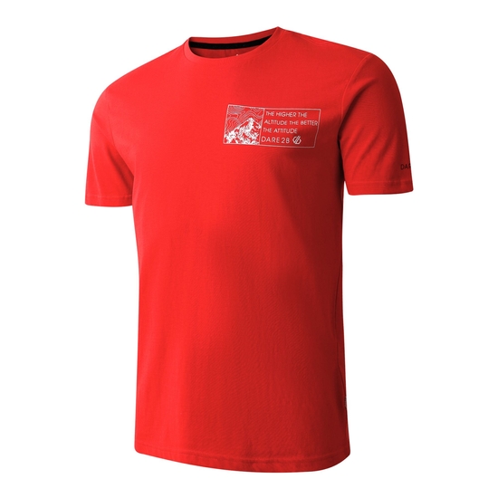 Herren Movement III T-Shirt Rot