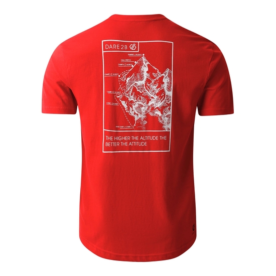 Herren Movement III T-Shirt Rot