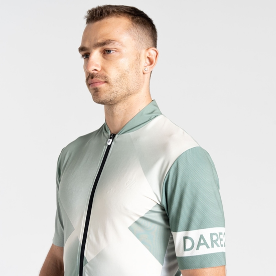 Maillot à manches courtes AEP Pedal II pour homme Vert