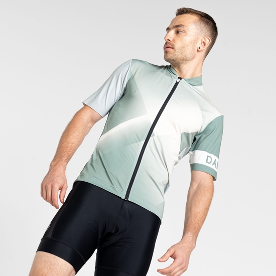 Maillot à manches courtes AEP Pedal II pour homme Vert