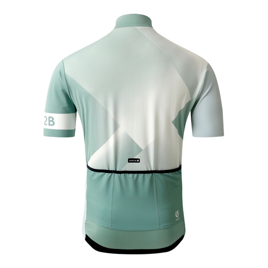 Maillot à manches courtes AEP Pedal II pour homme Vert
