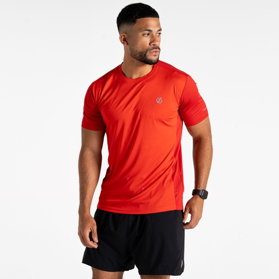 T-shirt Discernible III pour homme Rouge