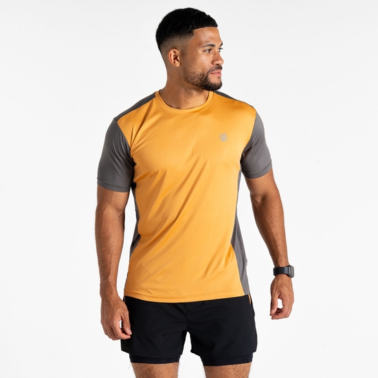 T-shirt Discernible III pour homme Orange