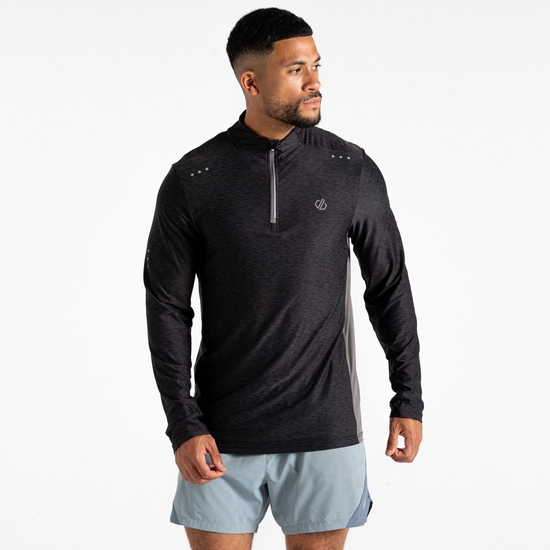 Men's Power Up III Jersey Black Marl 