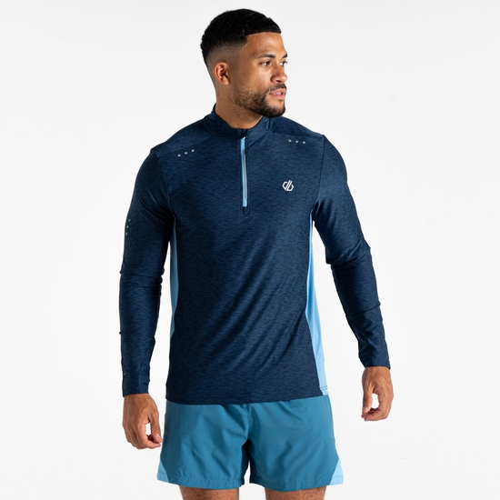Men's Power Up III Jersey Moonlight Denim Marl 