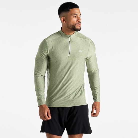 Men's Power Up III Jersey Hedge Green Marl 