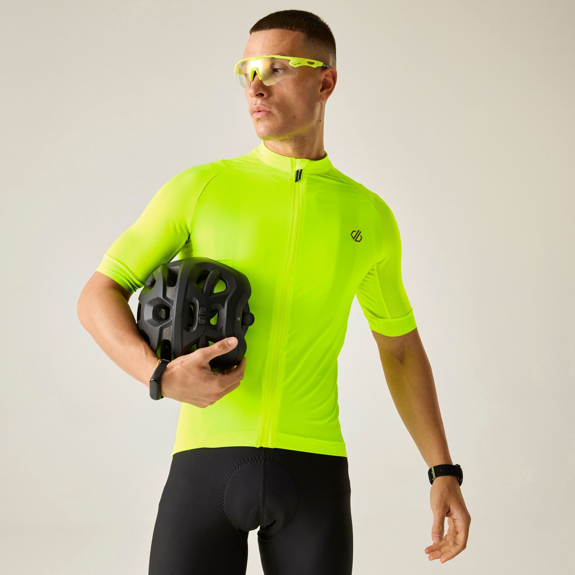Dare 2B Men's Green Lightning Short Sleeved Jersey Size: Xs