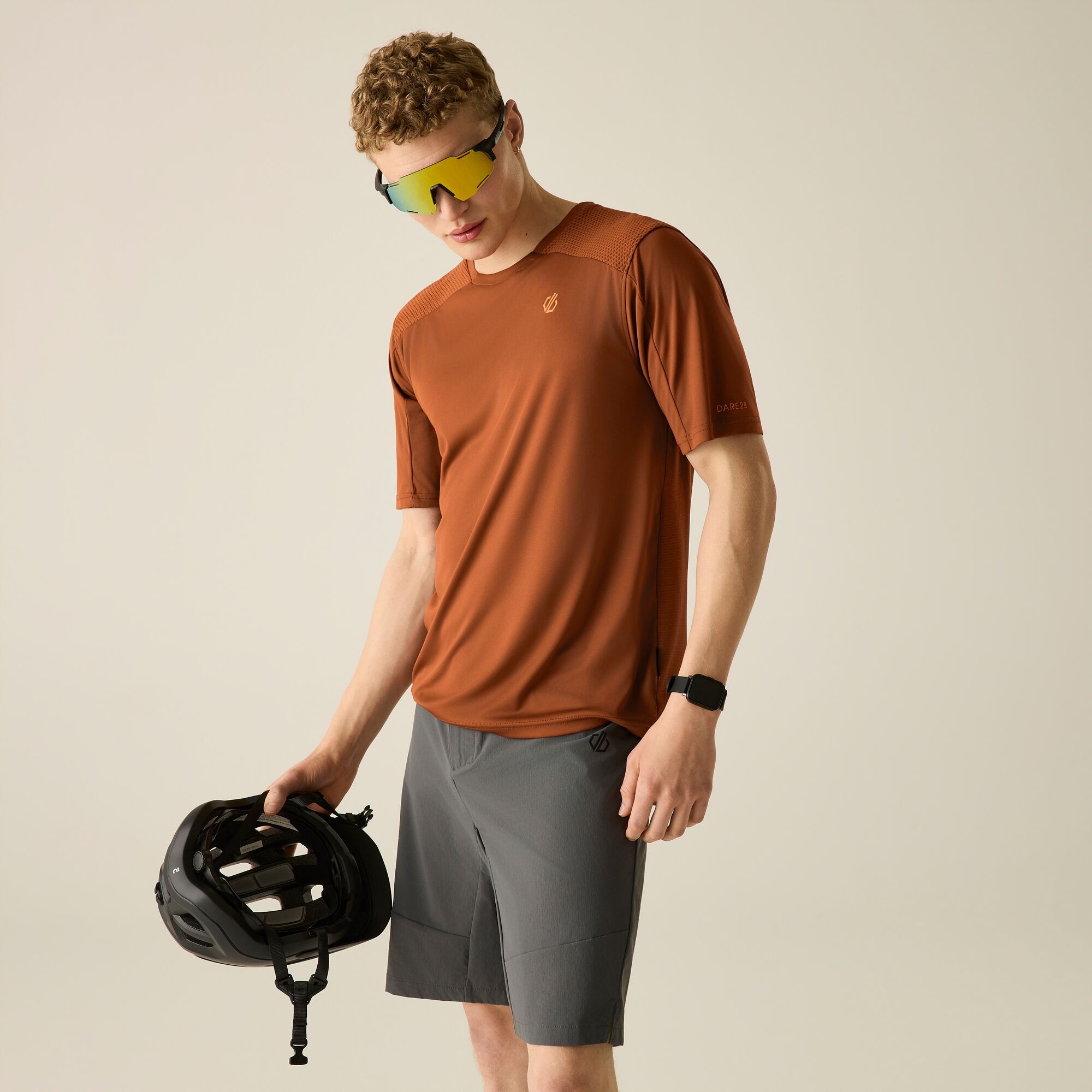 Dare 2B Men's Trackstand Ace T-Shirt - Orange Extra Large - Image 5