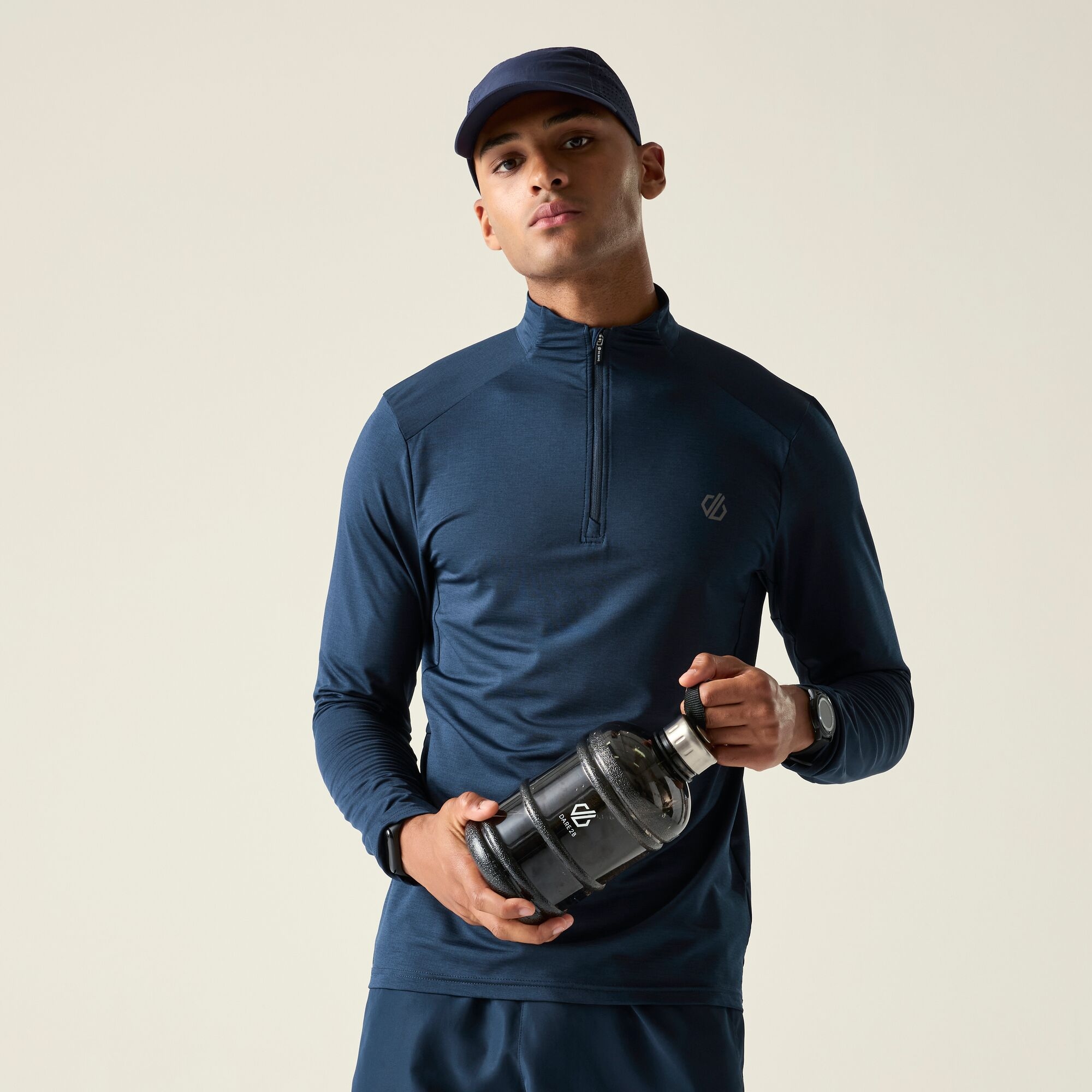 Dare 2B Men's Blue Power Up Iv Jersey Size: L
