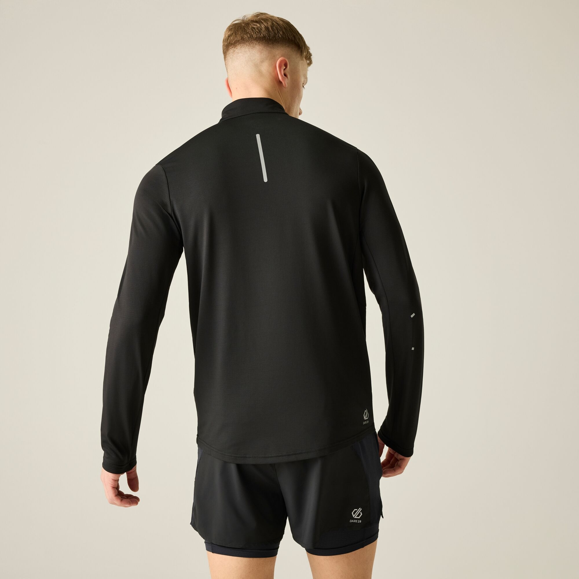 Dare 2B Men's Power Up Iv Jersey - Black Medium - Image 2