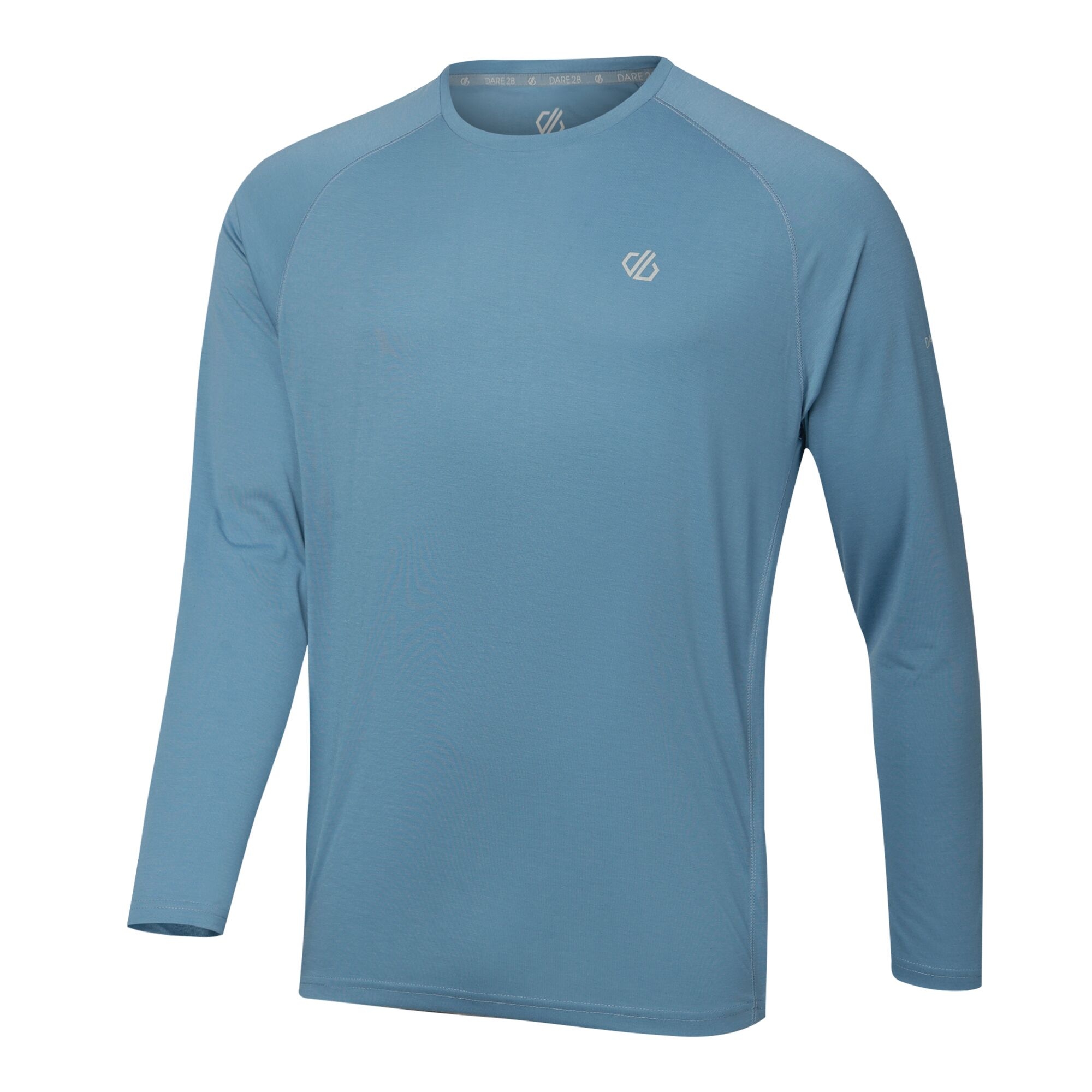 Dare 2B Men's Agile Long Sleeved T-Shirt - Blue Xxl - Image 2