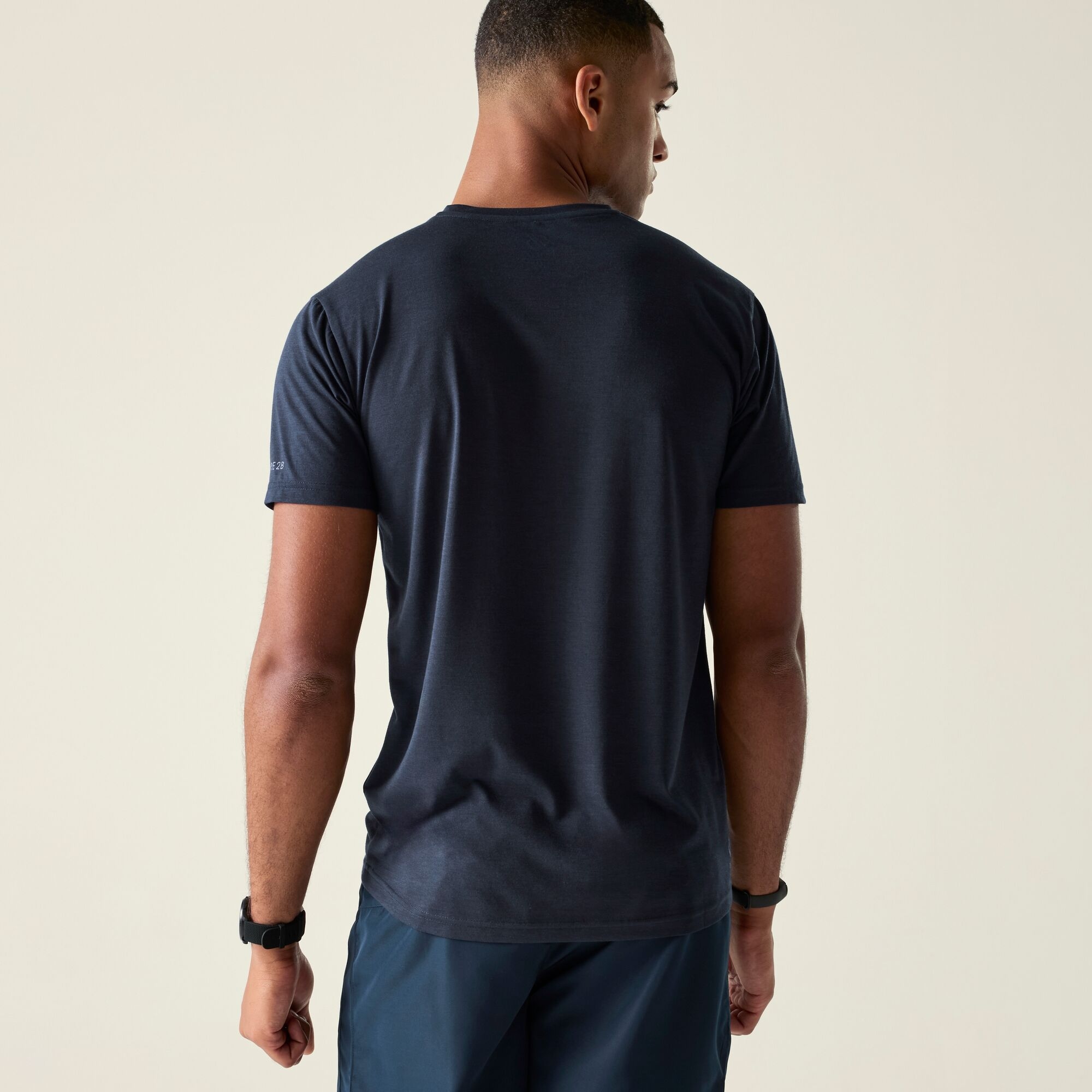 Dare 2B Men's Agile Short Sleeved T-Shirt - Blue Large - Image 1