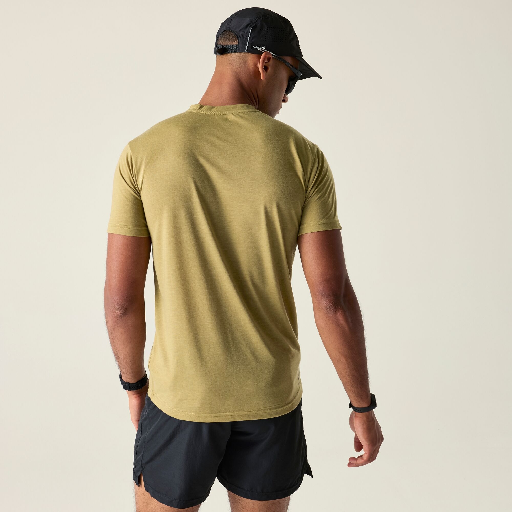 Dare 2B Men's Agile Short Sleeved T-Shirt - Green Medium - Image 2