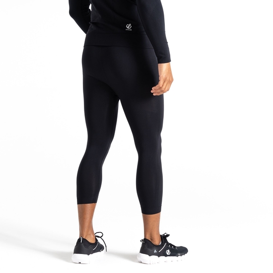 Men's In The Zone 3/4 Leggings Black 